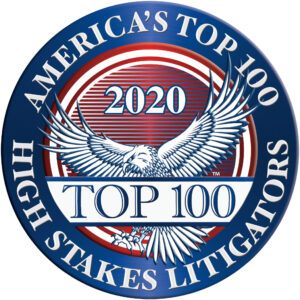 America's Top 100 High Stakes Litigators | Top 100 | 2020