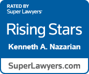 Rated By Super Lawyers | Rising Stars | Kenneth A. Nazarian | SuperLawyers.com